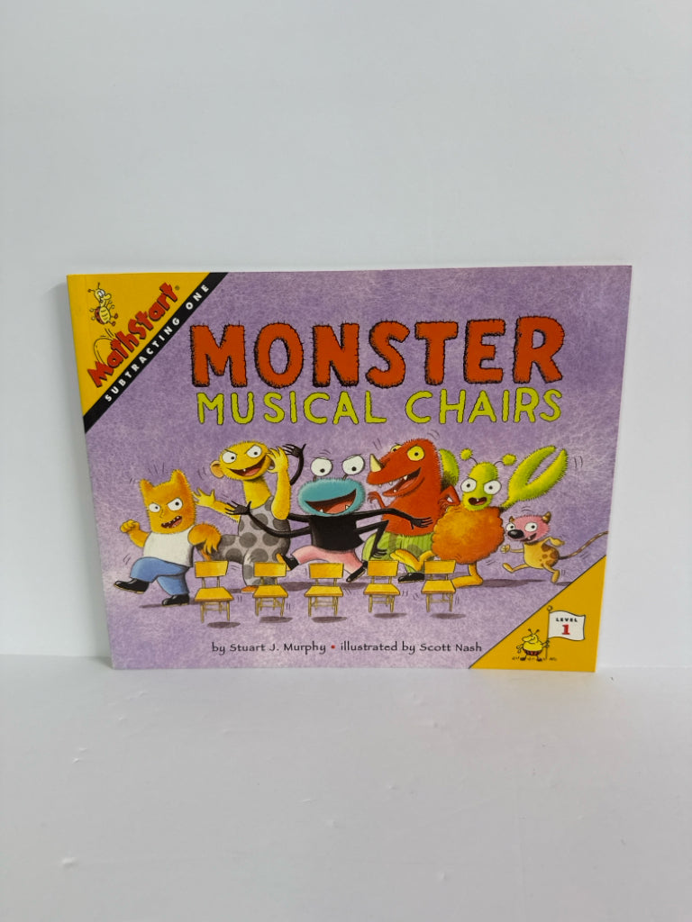 Monster Musical Chairs Harper Collins Pre-Owned Elementary Mathematics Textbooks