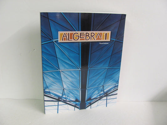 Algebra 1 BJU Press Student Book Pre-Owned High School Mathematics Textbooks