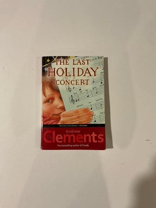 The Last Holiday Simon & Schuster Reader  Pre-Owned Clements Fiction Books