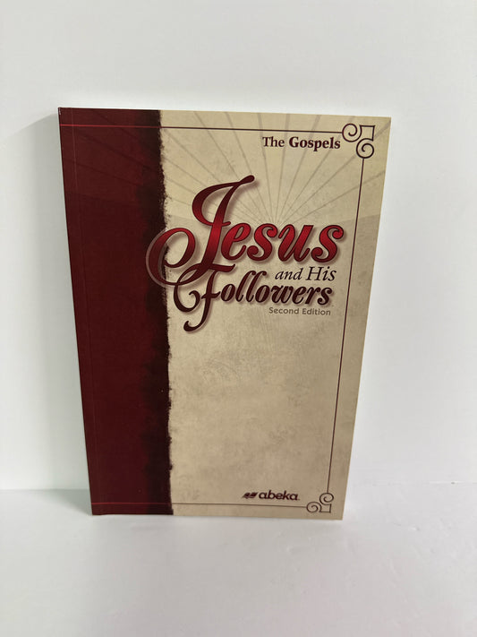Jesus and His Followers Abeka Student Book Pre-Owned 11th Grade Bible Textbooks