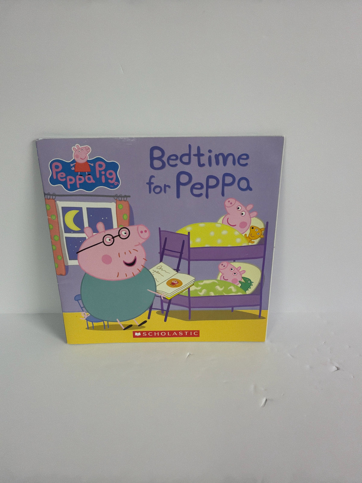 Bedtime for Peppa Scholastic Pre-Owned Elementary Children's Books