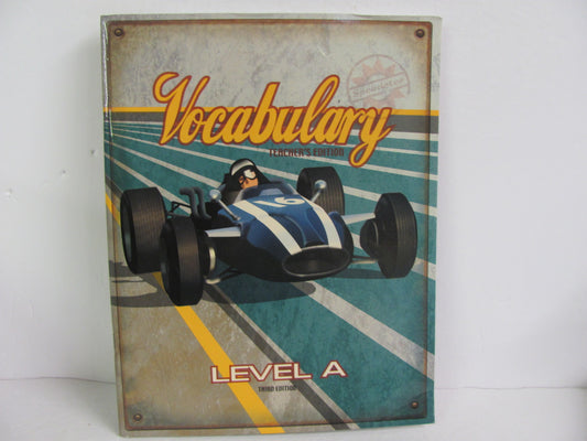 Vocabulary Level A BJU Press 7th Grade Spelling/Vocabulary Books