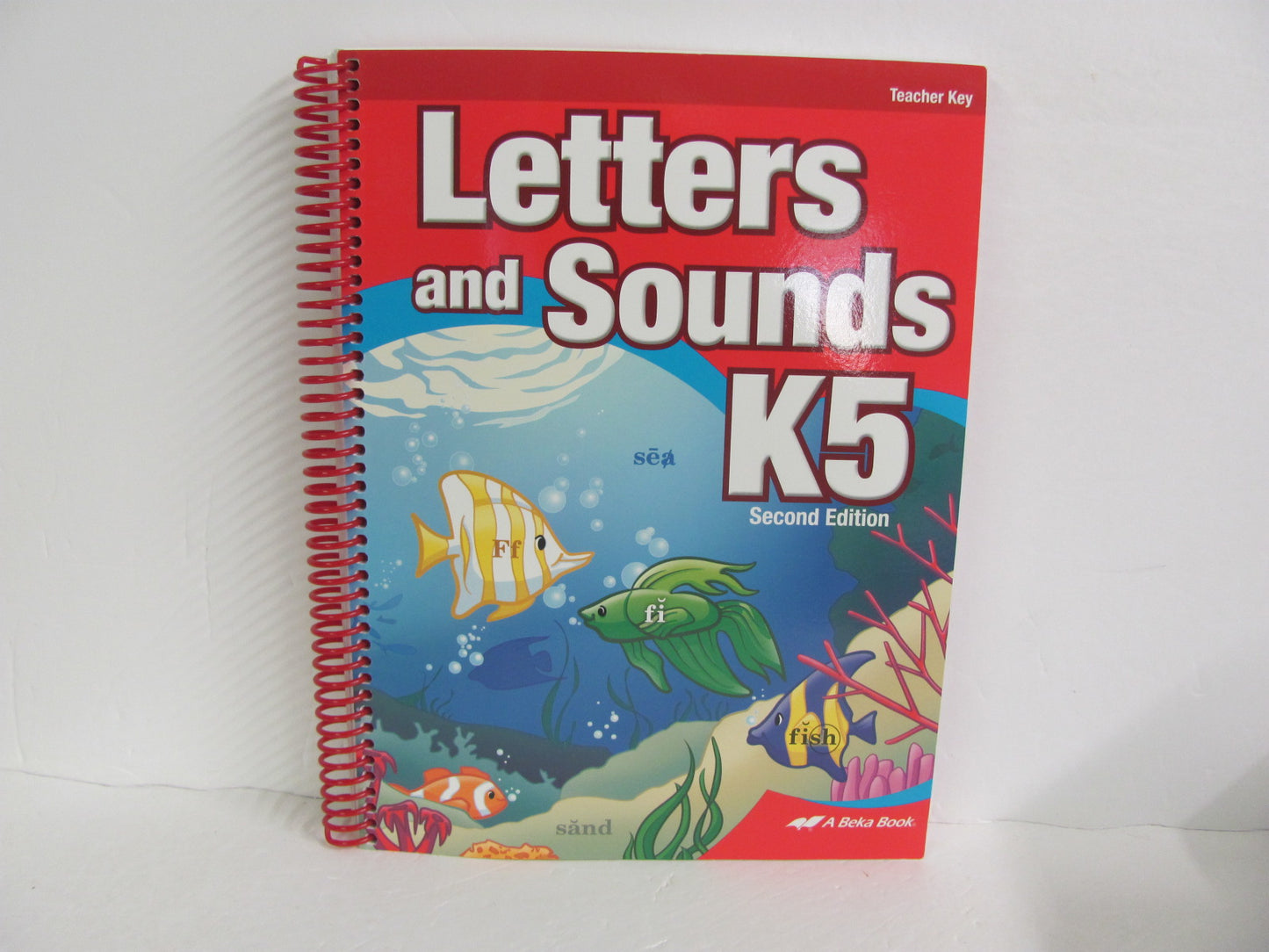 Letters and Sounds K5 Abeka Teacher Key  Pre-Owned Language Textbooks
