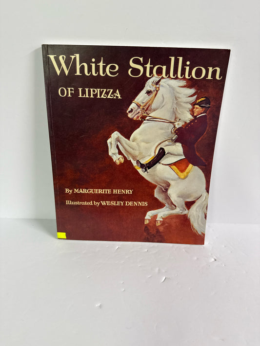 White Stallion of Lipizza Sonlight Pre-Owned Marguerite Henry Fiction Books
