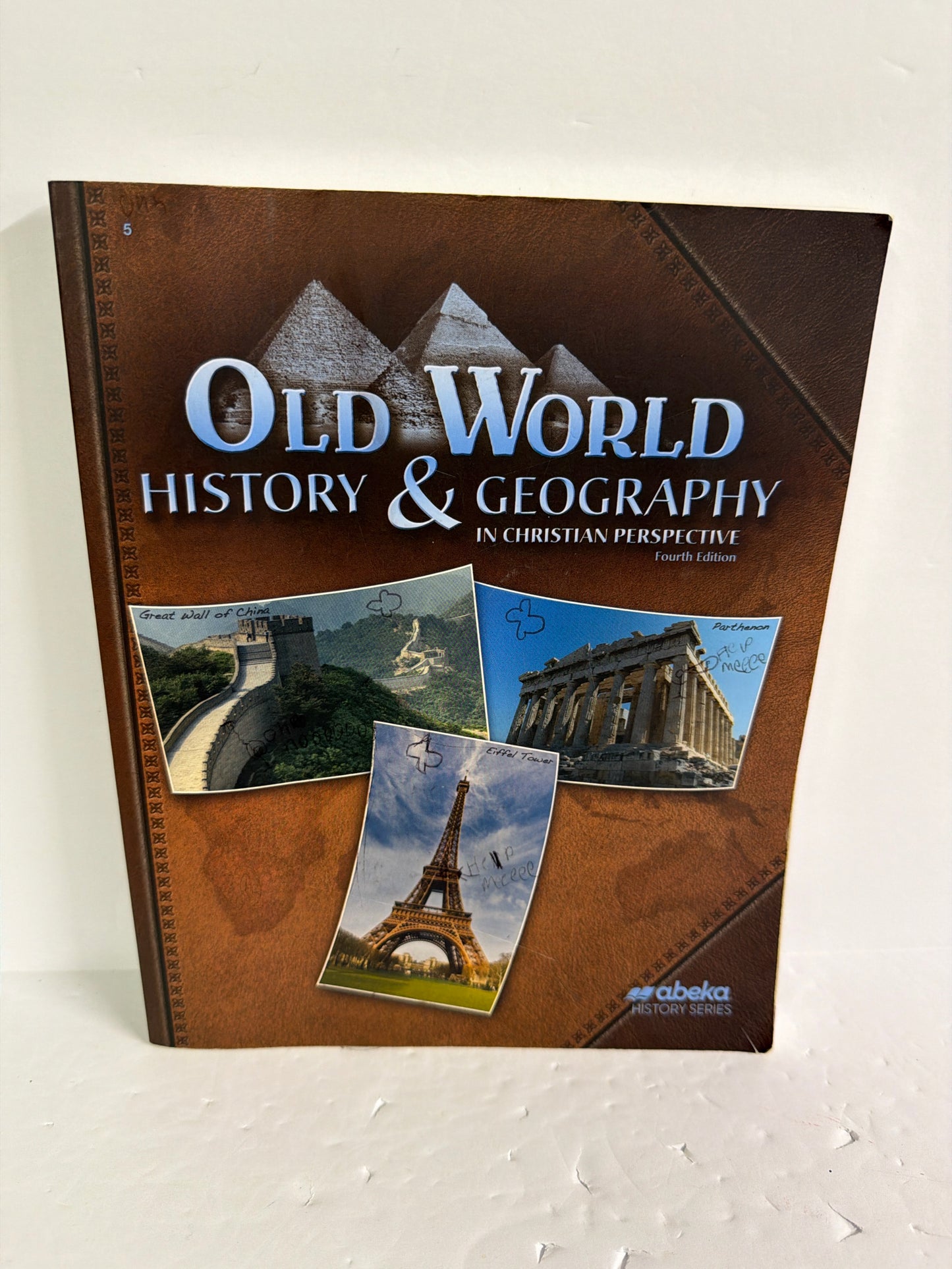 Old World History & Geography Abeka Student Text  Pre-Owned History Textbooks