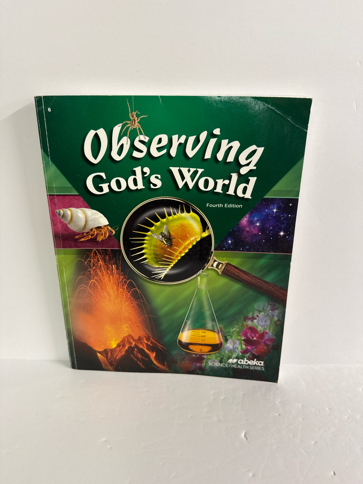 Observing God's World Abeka Student Book Pre-Owned 6th Grade Science Textbooks