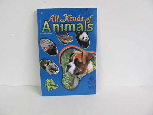 All Kinds of Animals Abeka Student Book Pre-Owned 2nd Grade Reading Textbooks