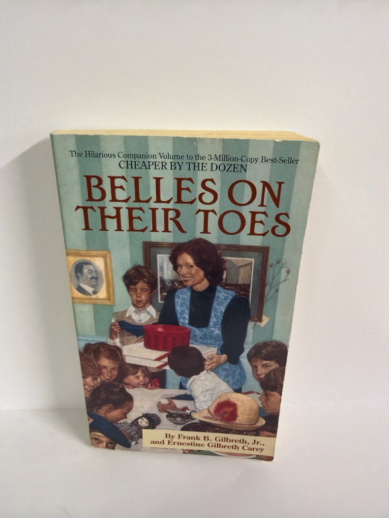 Bellies on Their Toes Bantam Pre-Owned Frank B. Gilbreth, Jr. Fiction Books