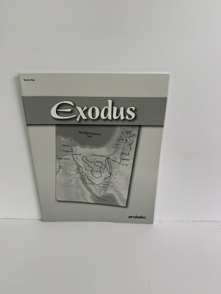 Exodus Abeka Test Key Pre-Owned 7th Grade Bible Textbooks