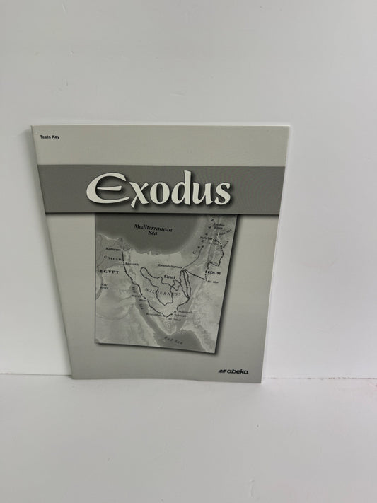 Exodus Abeka Test Key Pre-Owned 7th Grade Bible Textbooks