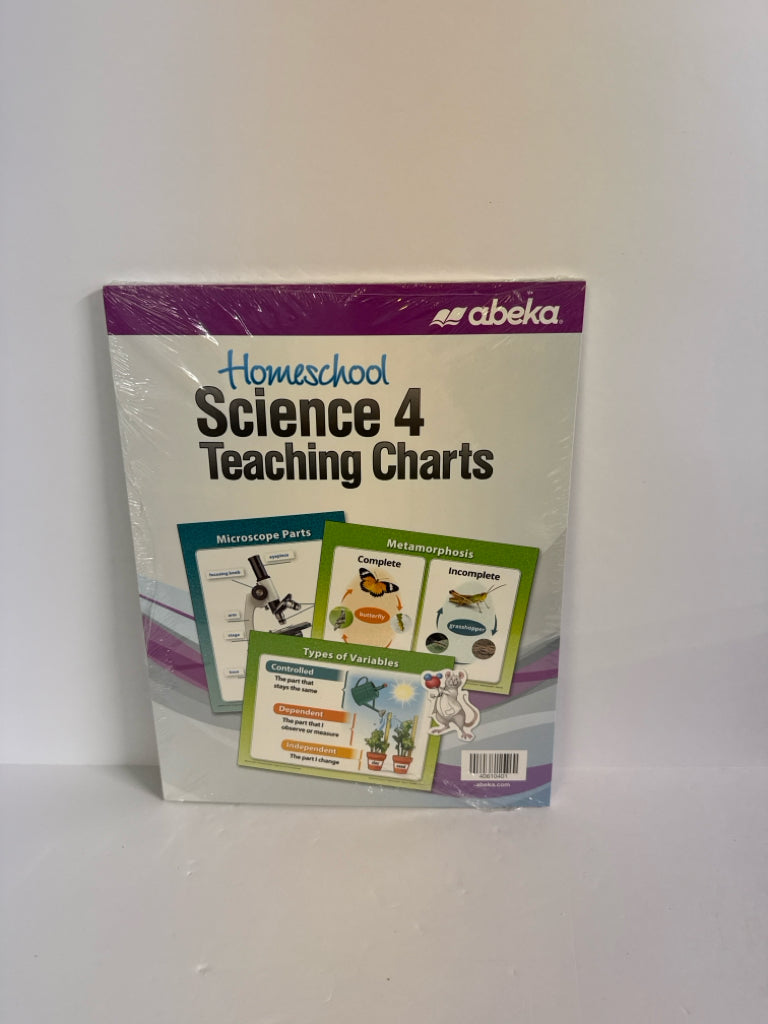 Science 4 Abeka Chart  Pre-Owned 4th Grade Science Textbooks