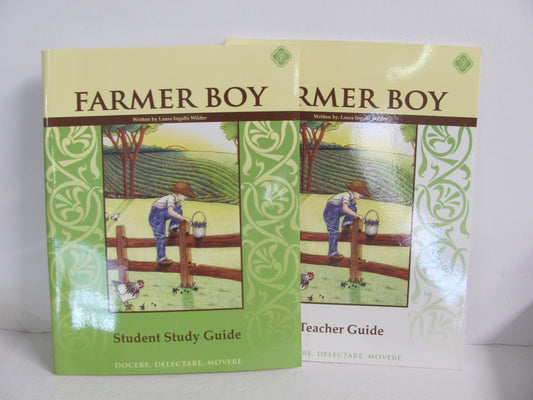 Farmer Boy Memoria Press Set  Pre-Owned Elementary Fiction Books