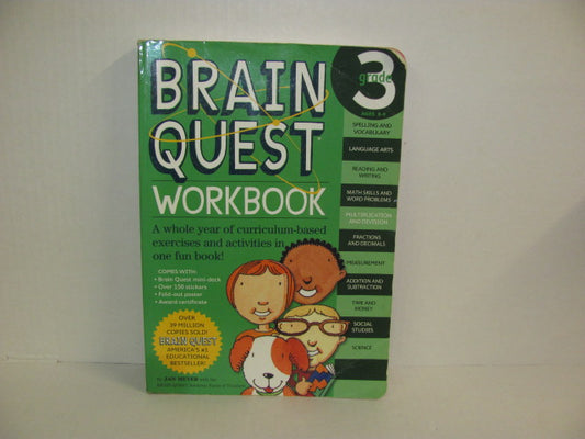 Brain Quest Workbk Workman Pre-Owned Summer Study Books