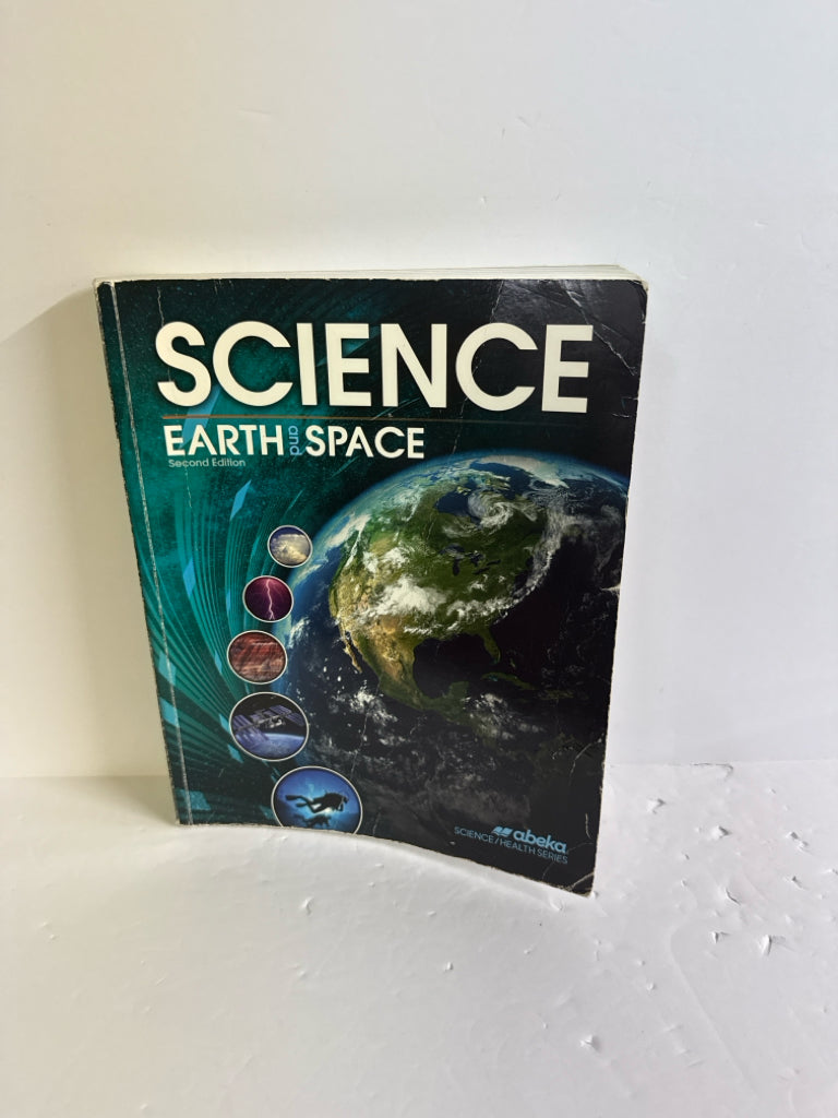 Earth and Space Abeka Student Text  Pre-Owned 8th Grade Science Textbooks