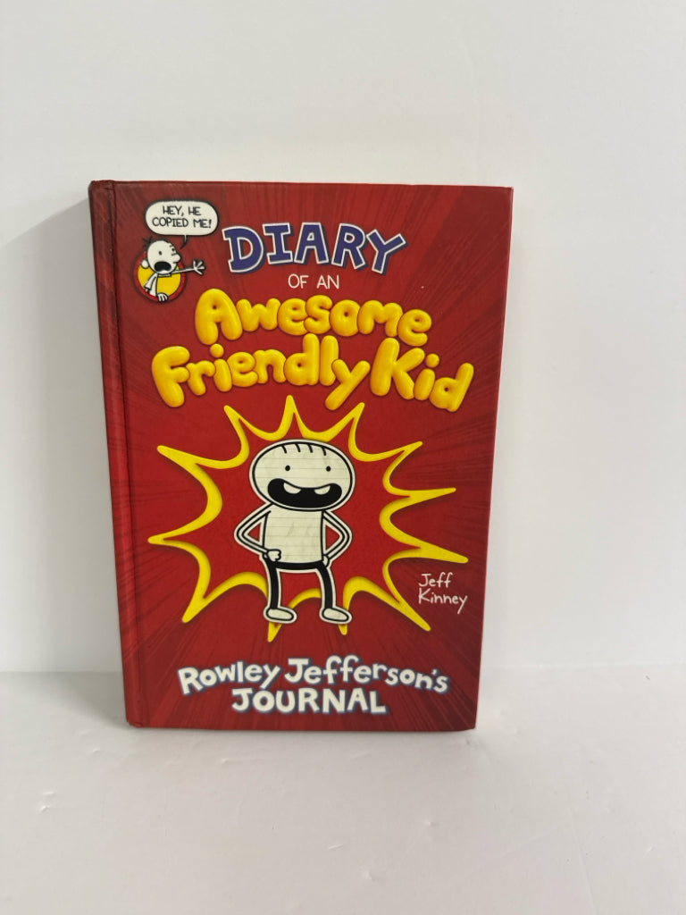 Diary of an Awesome Friendly Kid Jeff Kinney Amulet Books Juvenile Books