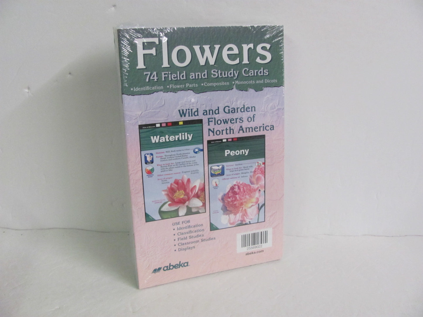 Flowers 74 Field and Study Cards Abeka Pre-Owned Elementary Science Textbooks
