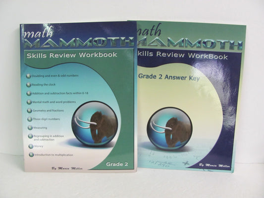 Math Mammoth Set  Pre-Owned Miller 2nd Grade Mathematics Textbooks