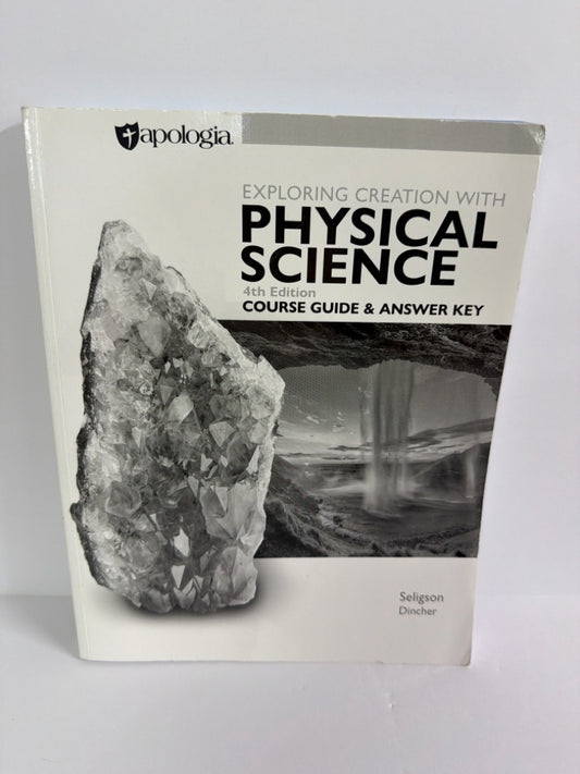 Exploring Creation with Physical Sc Apologia Guide  Pre-Owned Science Textbooks