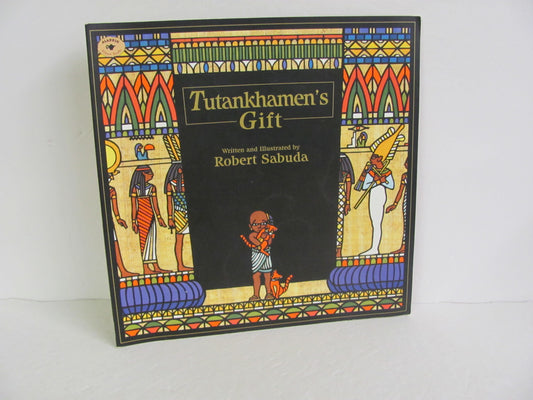 Tutankhamen's Gift Aladdin Pre-Owned Sabuda Elementary Ancient Egypt/Rome/Greece