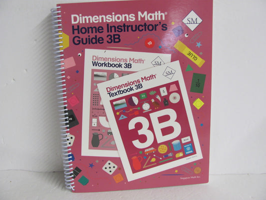 Dimensions Math 3B Singapore Home Instructor's Guide Mathematics Textbooks