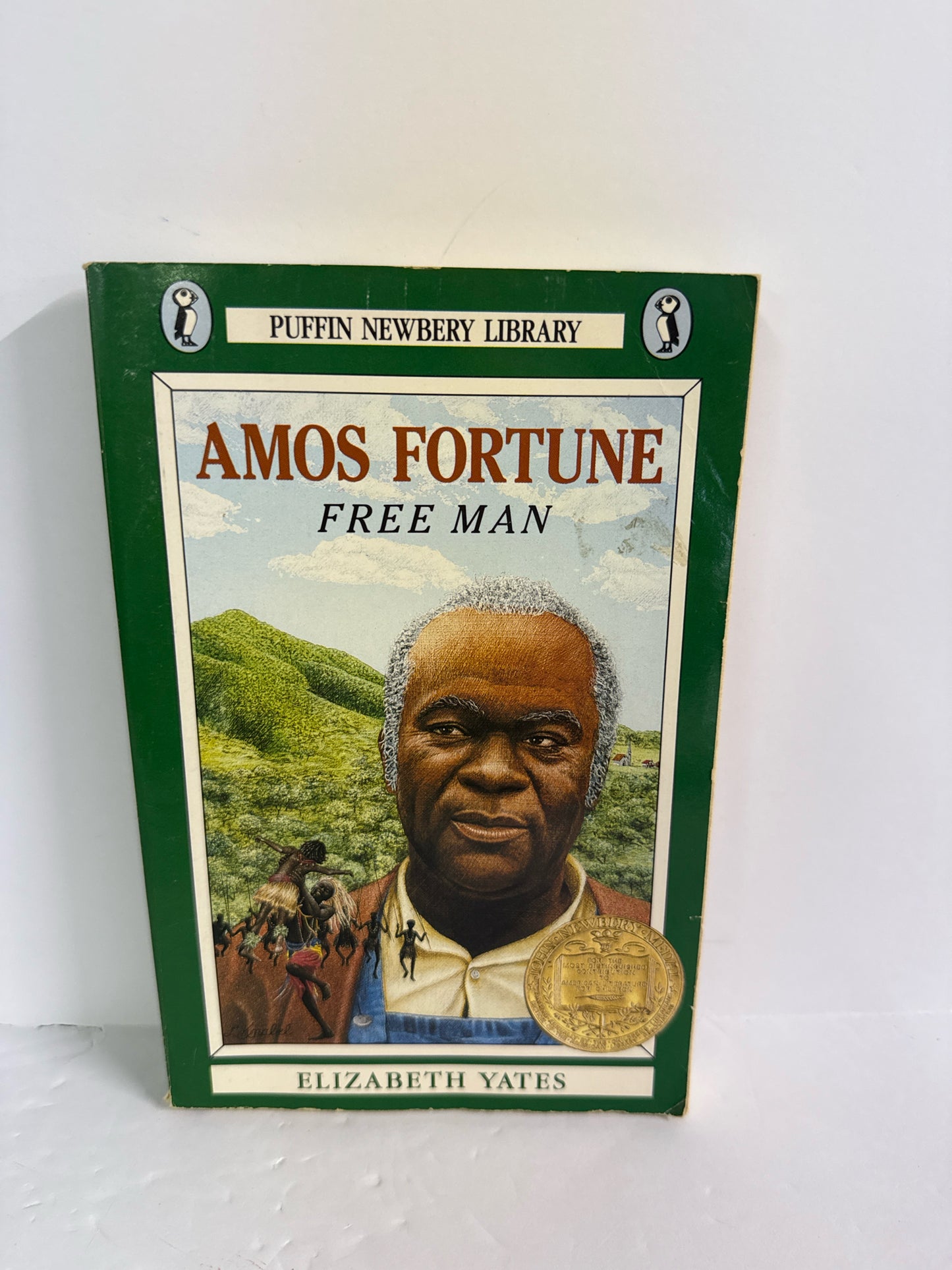 Amos Fortune Puffin Books Pre-Owned Elizabeth Yates Nonfiction