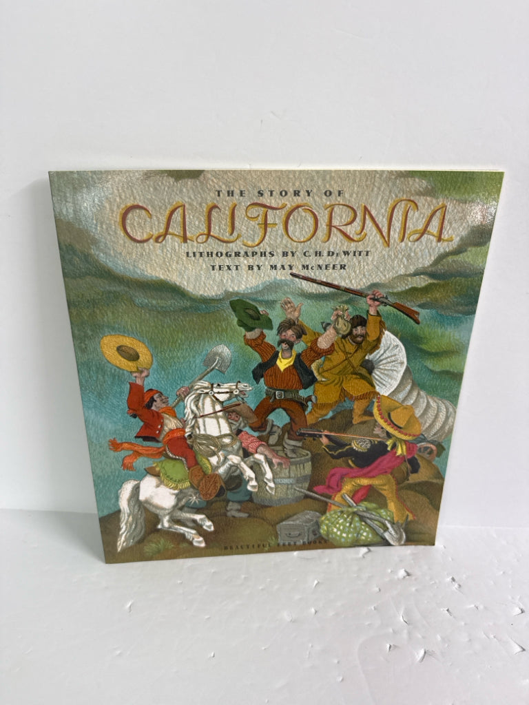 The Story of California Beautiful Feet Pre-Owned McNeer Children's Books