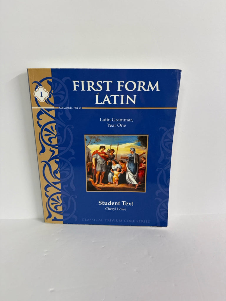 First Form Latin I Memoria Press Student Book Pre-Owned Memoria Press