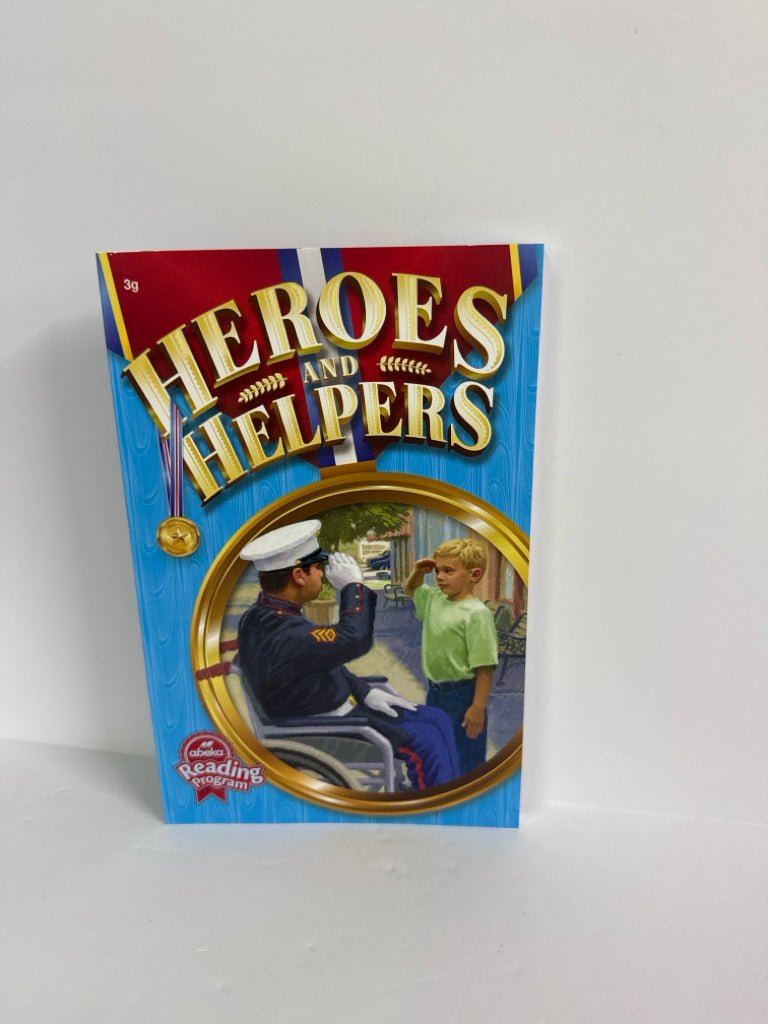 Heroes and Helpers Abeka Reader Pre-Owned 3rd Grade Reading Textbooks