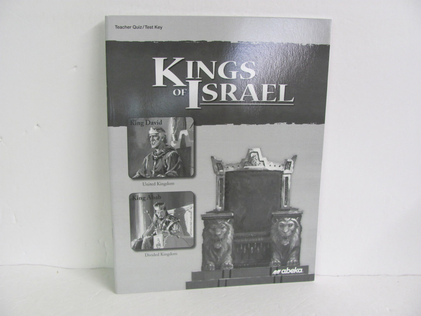 Kings of Israel Abeka Quiz/Test Key  Pre-Owned 9th Grade Bible Textbooks