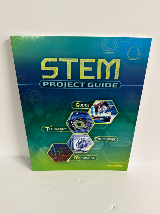 Stem Project Guide Abeka Guide  Pre-Owned 9th Grade Science Textbooks