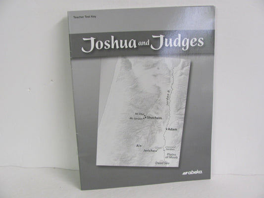 Joshua and Judges Abeka Test Key Pre-Owned 1st Grade Bible Textbooks