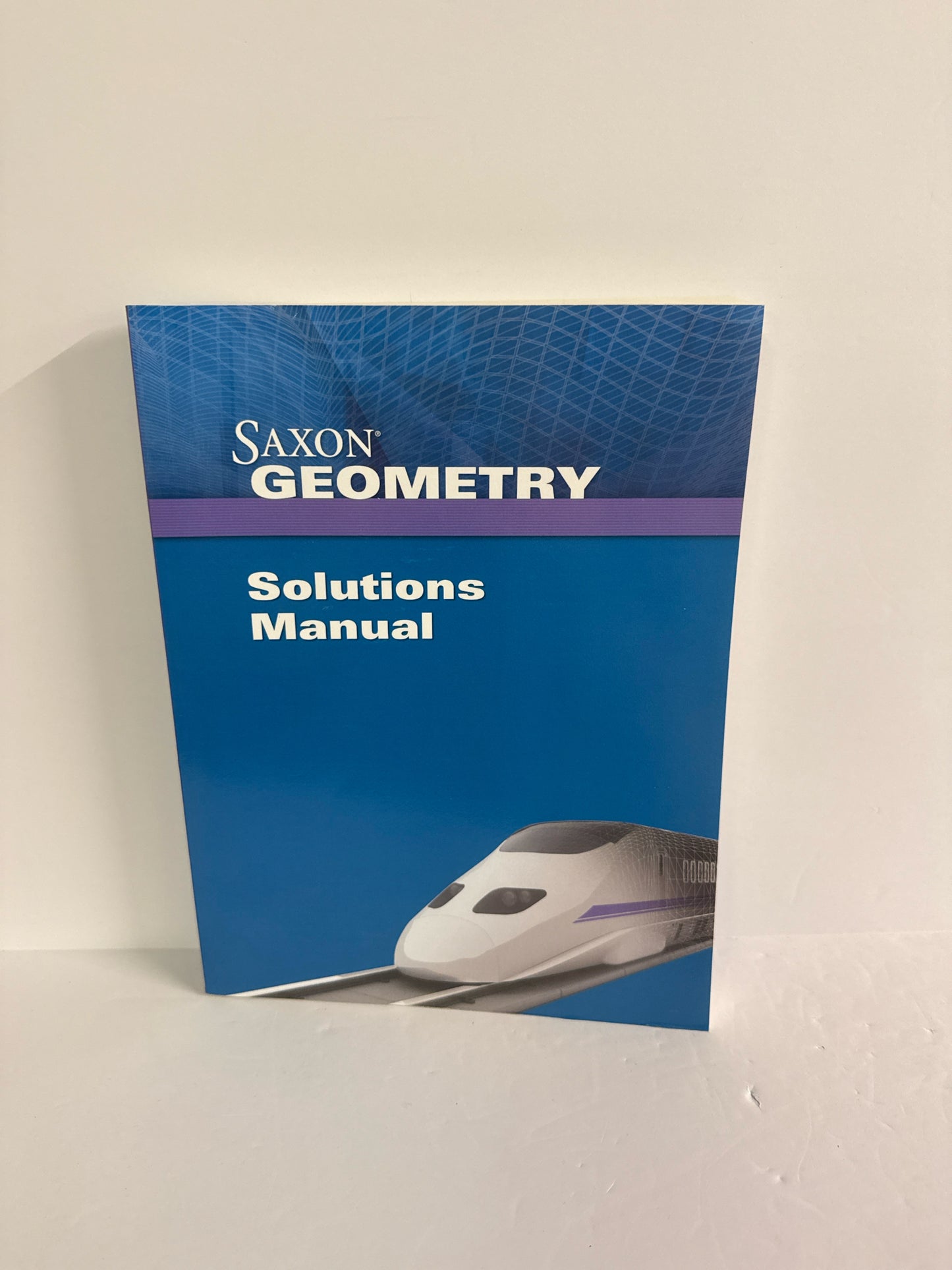 Geometry Saxon Solutions Manual  Pre-Owned High School Mathematics Textbooks