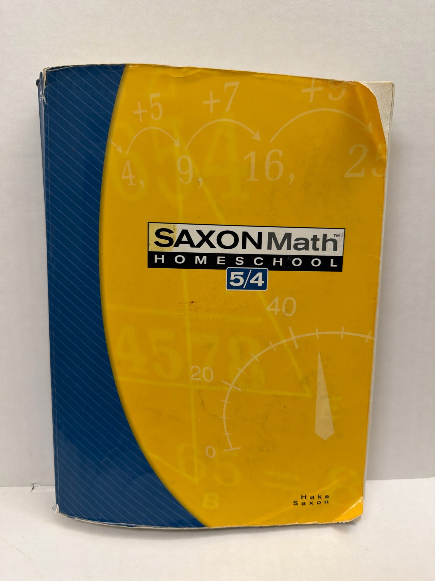 Homeschool 5/4 Saxon Student Text  Pre-Owned Hake Mathematics Textbooks