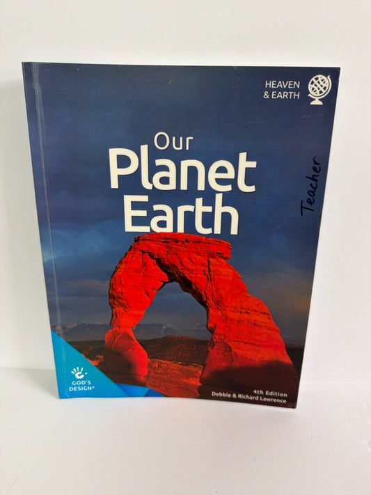 Our Planet Earth Answers in Genesis Student Book Pre-Owned Science Textbooks