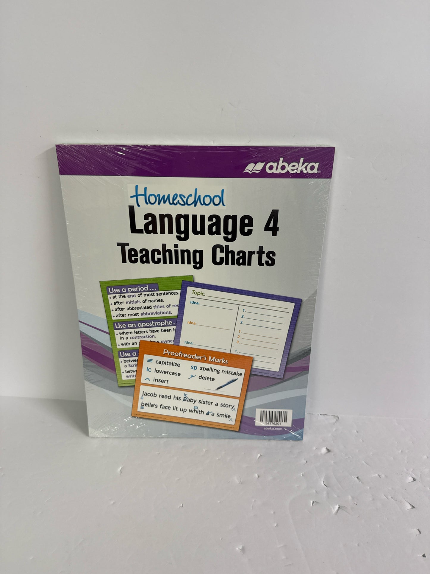 Language 4 Abeka Chart  Pre-Owned 4th Grade Language Textbooks