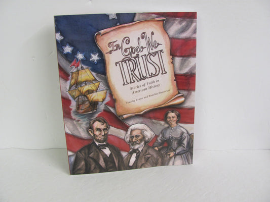 In God We Trust My Father's World Pre-Owned Crater American History Books