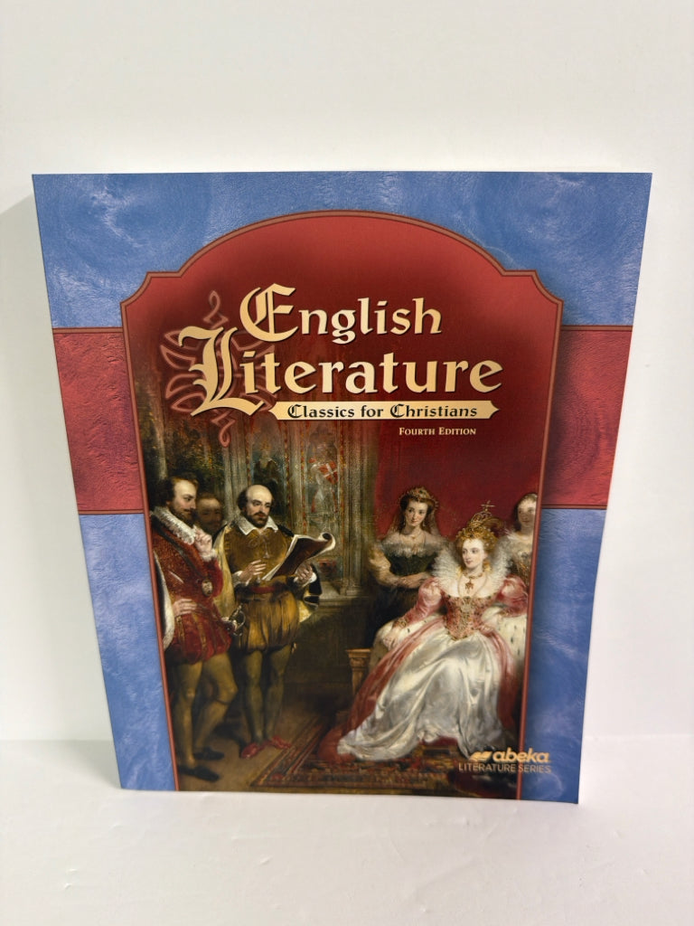 English Literature Abeka Student Book Pre-Owned 12th Grade Language Textbooks