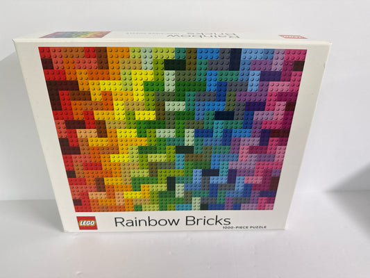 Rainbow Bricks Lego Puzzle  Preowned Games/Puzzles