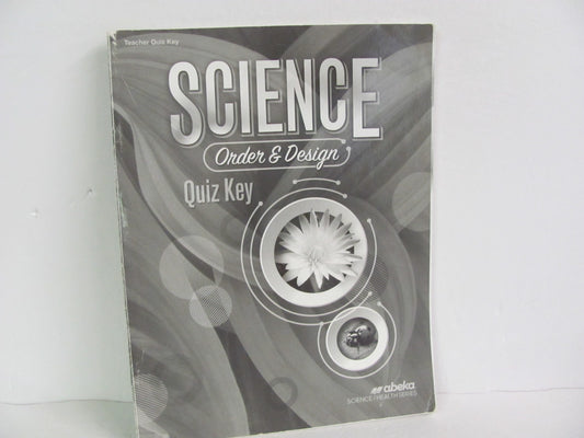 Order & Design Abeka Quiz Key Pre-Owned 7th Grade Science Textbooks