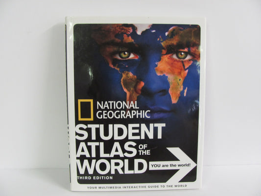 Student Atlas of the World National Geographic Middle School Geography Books