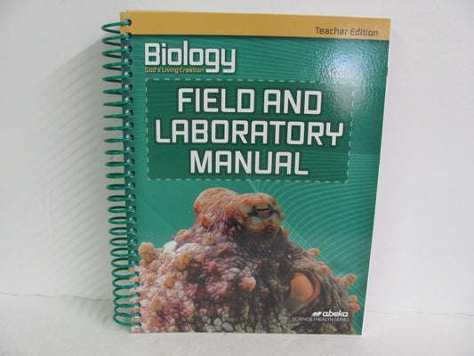 Biology Lab Manual Abeka Teacher Edition  Pre-Owned 10th Grade Science Textbooks