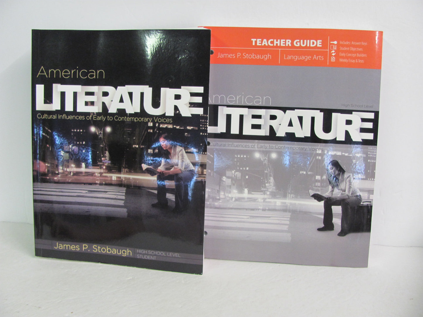 American Literature Master Books Set  Pre-Owned Stobaugh Reading Textbooks