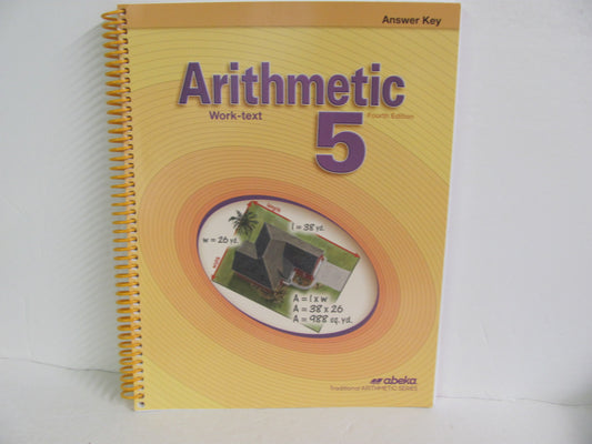 Arithmetic 5 Abeka Answer Key  Pre-Owned 5th Grade Mathematics Textbooks