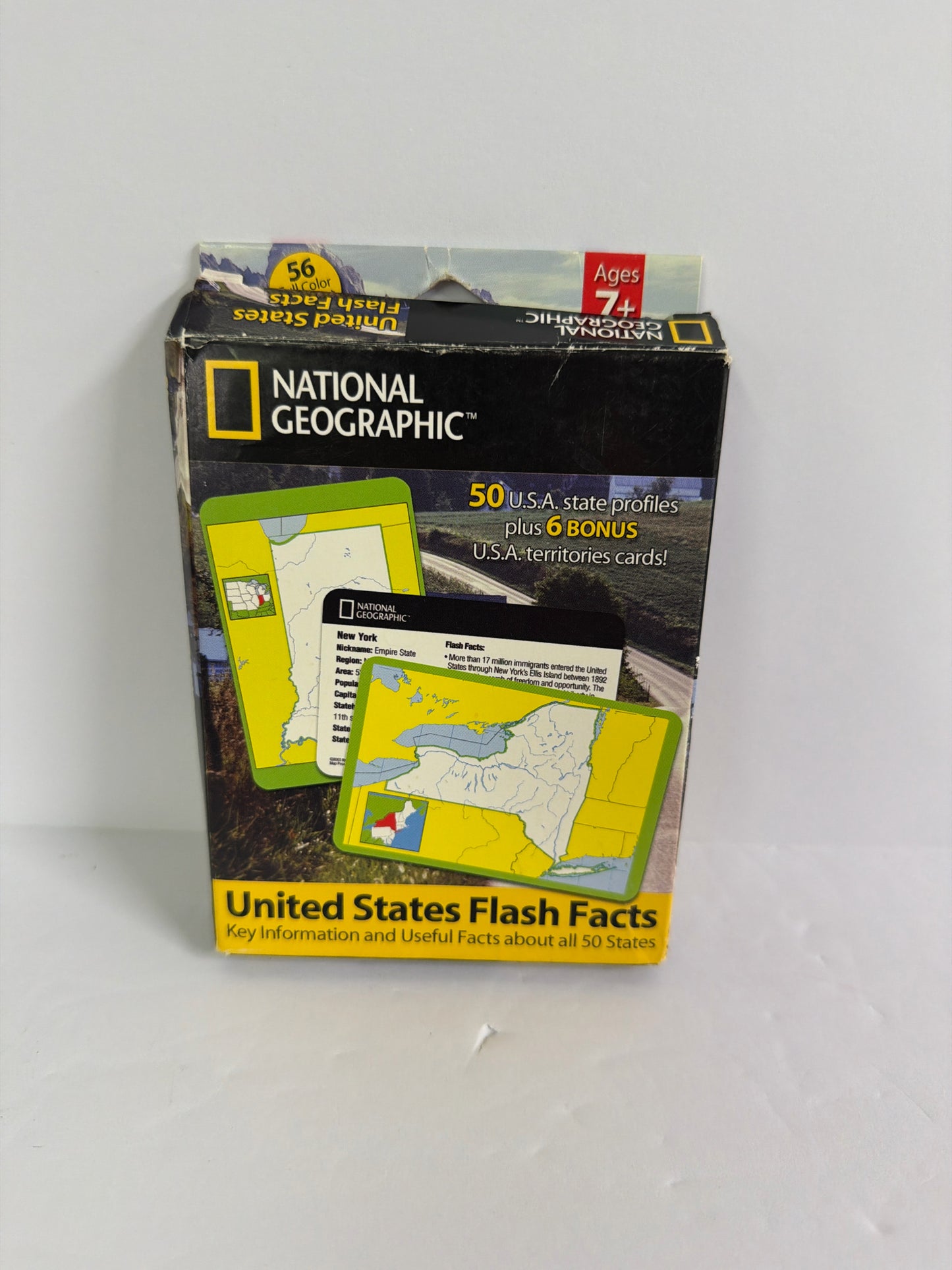 United States Flash Facts National Geographic Elementary State History Books
