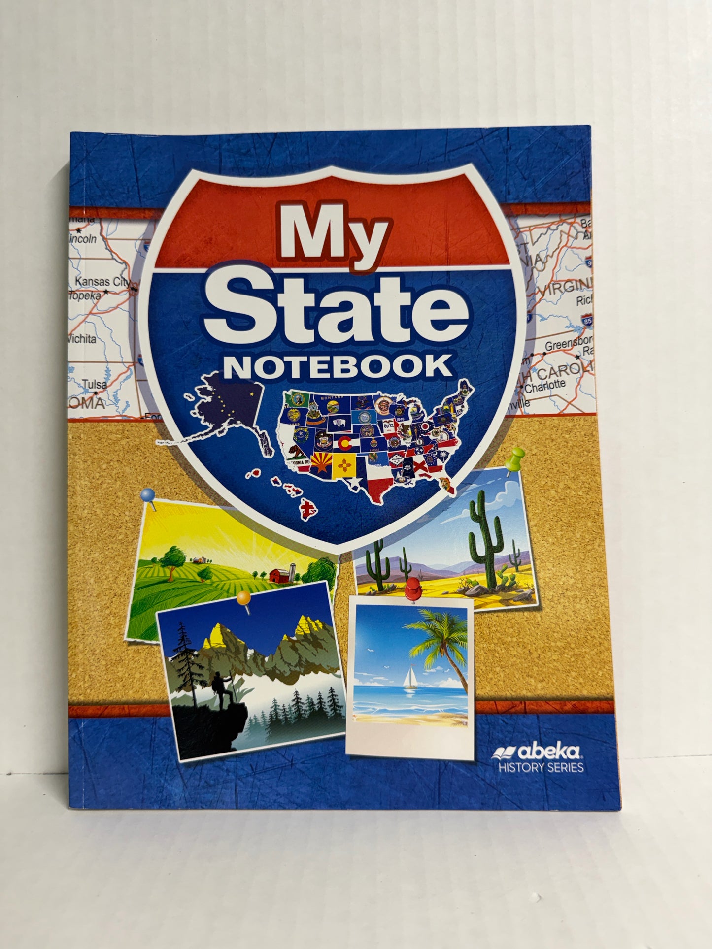 My State Notebook Abeka Student Workbook Pre-Owned 4th Grade History Textbooks