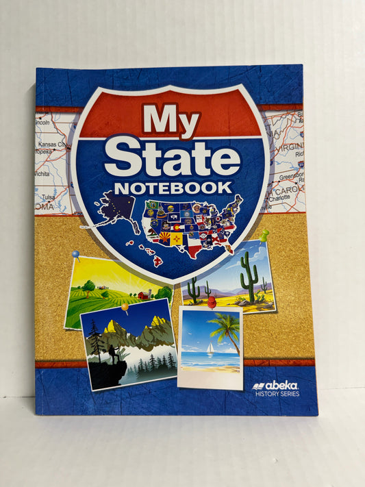 My State Notebook Abeka Student Workbook Pre-Owned 4th Grade History Textbooks