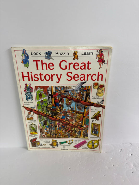 The Great History Search Usborne Paperback Books