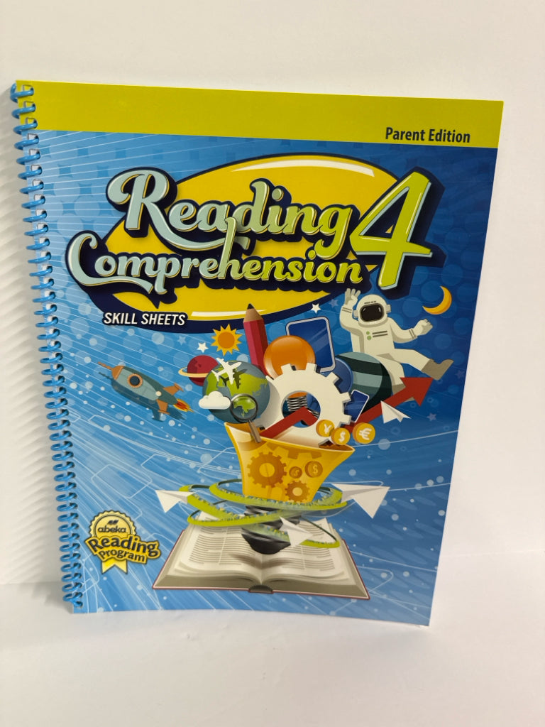 Reading Comprehension 4 Abeka Parent Edition  Pre-Owned Reading Textbooks