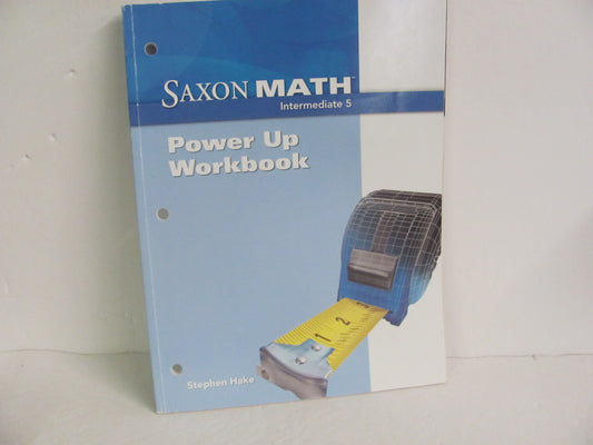 Saxon Math Intermediate 5 Saxon Solution Key Pre-Owned Mathematics Textbooks