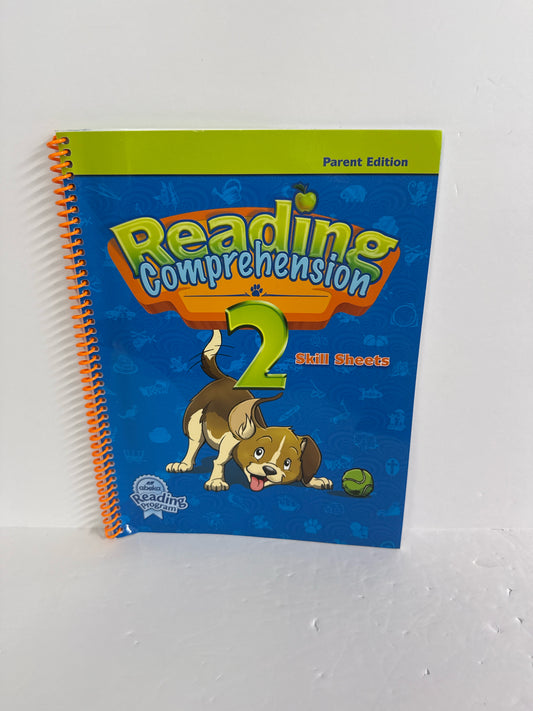 Reading Comprehension 2 Abeka Parent Edition  Pre-Owned Reading Textbooks